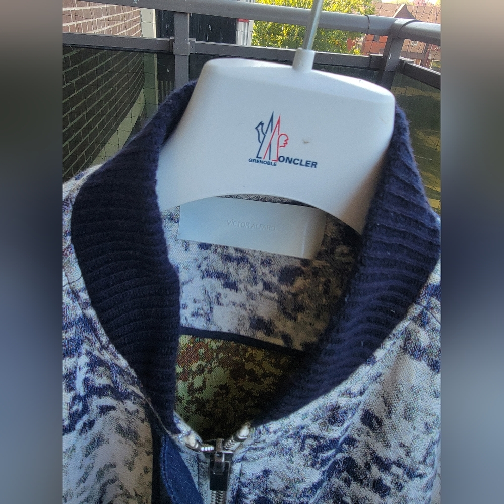 Victor Alfaro Jacquard Anorak Jacket - Picture 6 of 11